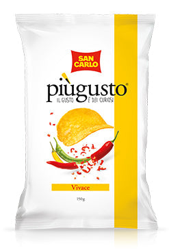 SAN CARLO PATATINE +GUSTO VIVACE 150g (16 in a box)