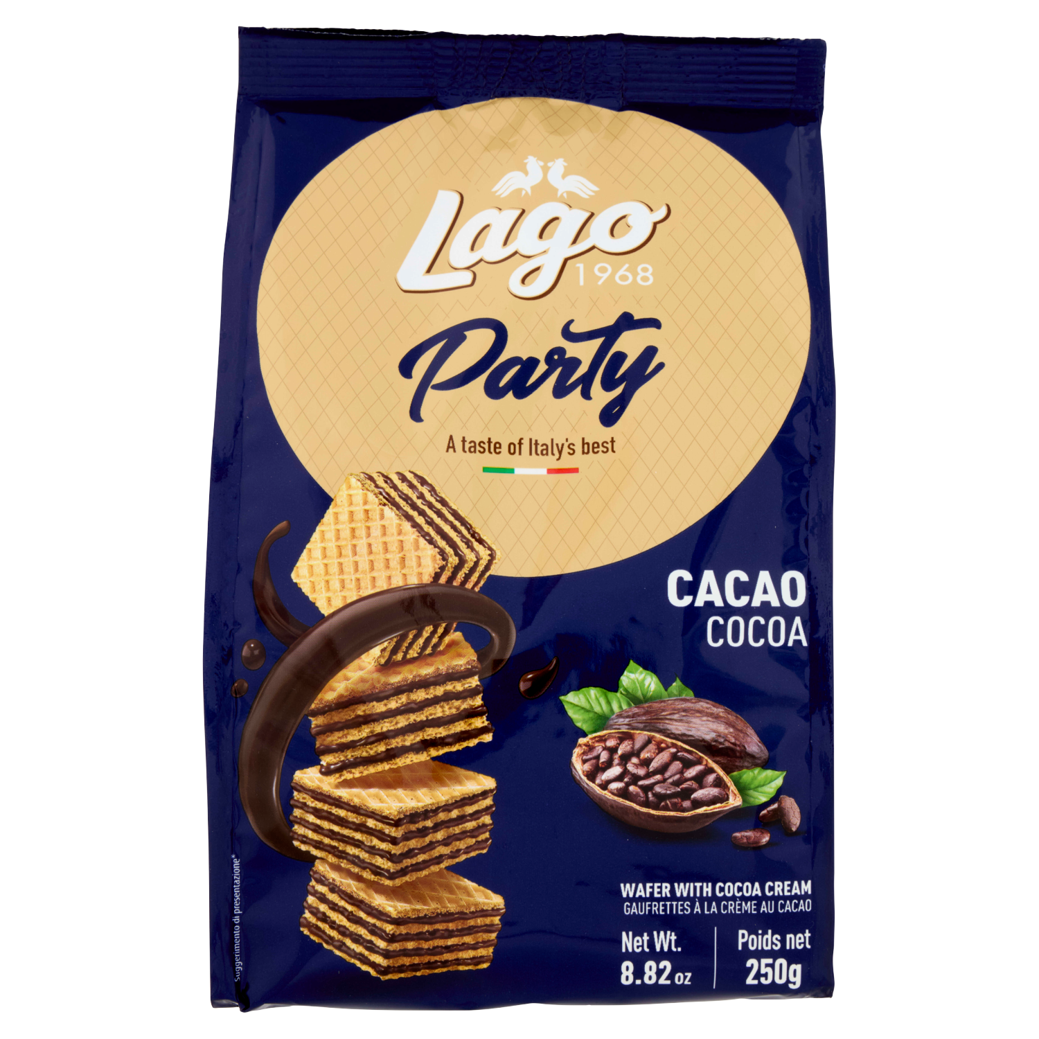 ELLEDI PARTY WAFER CACAO 250g (10 in a box)