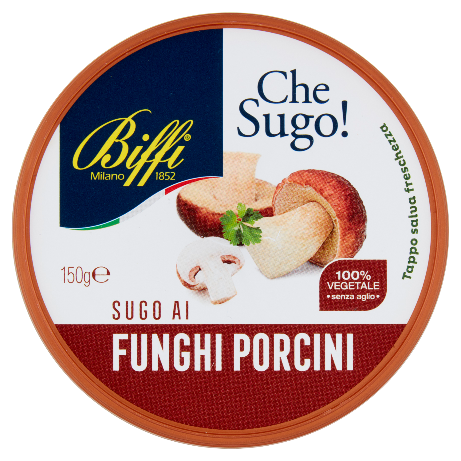 BIFFI SUGO VEGETARIANO PORCINI 150g (6 in a box)