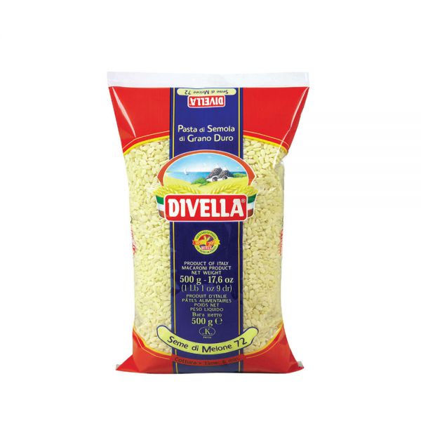 DIVELLA PASTINA SEMI DI MELONE N.72 500g (24 in a box)