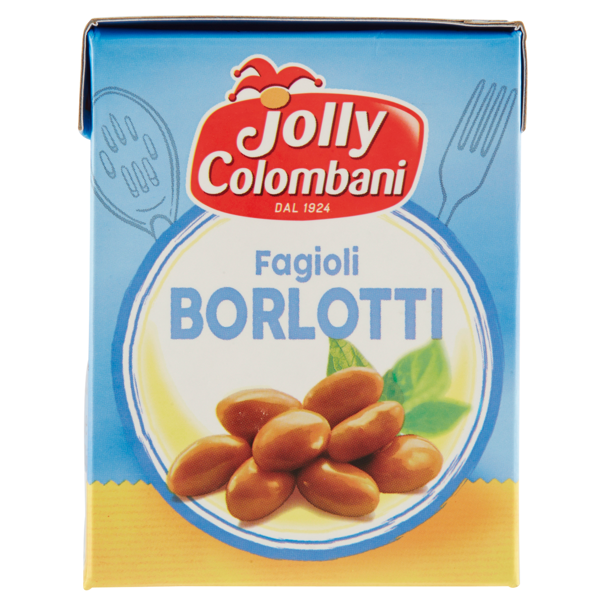 JOLLY COLOMBANI FAGIOLI BORLOTTI 380g (16 in a box)