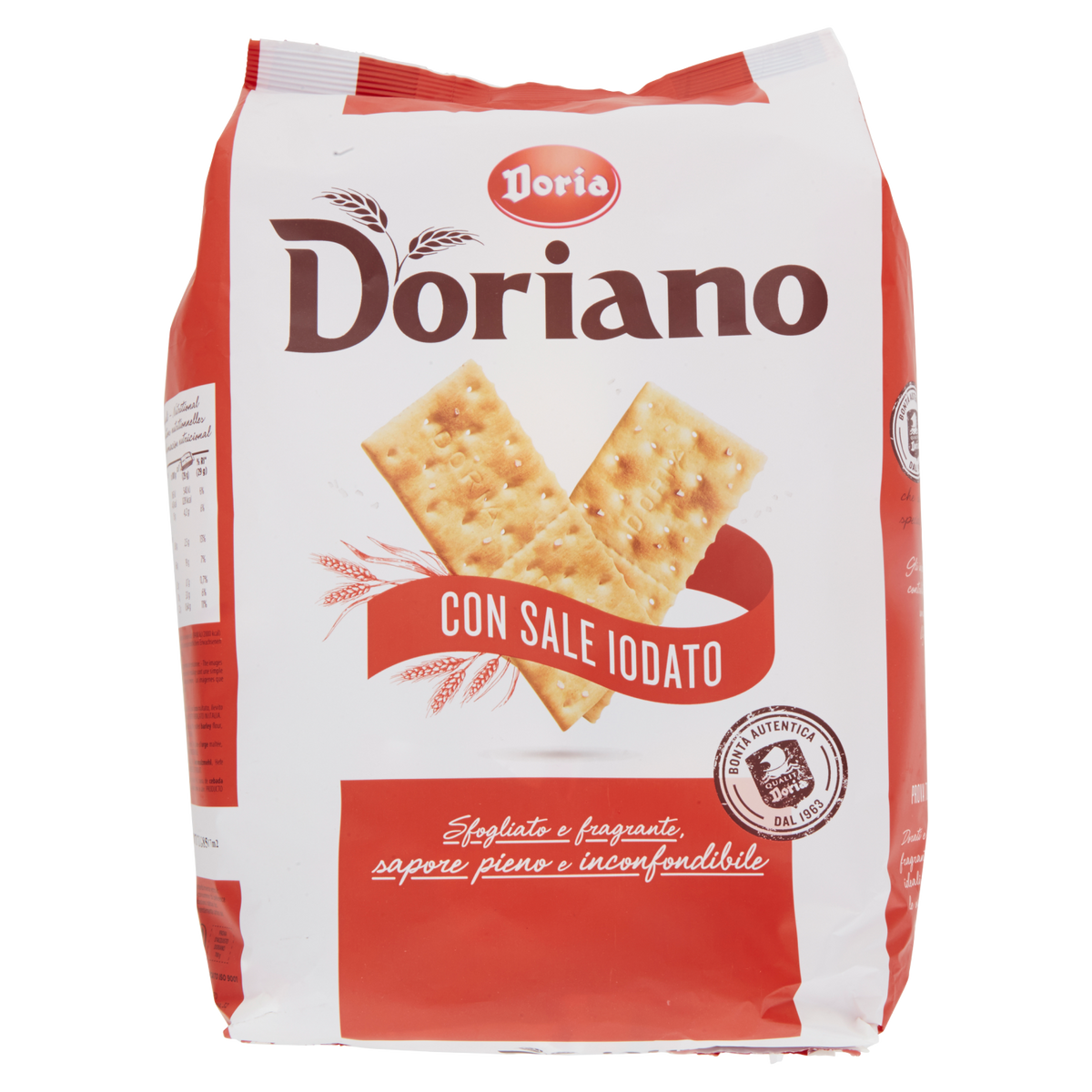 DORIA CRACKER SALATI 750g (12 in a box)