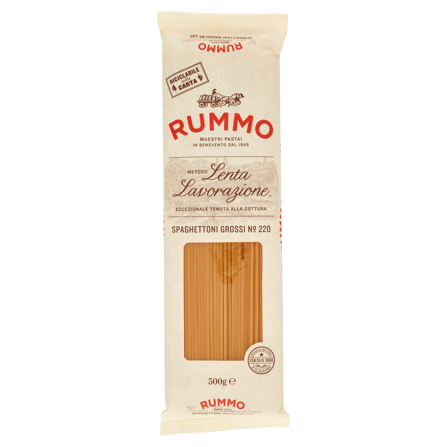 RUMMO SPAGHETTONI N.220 500g(24 in a box)