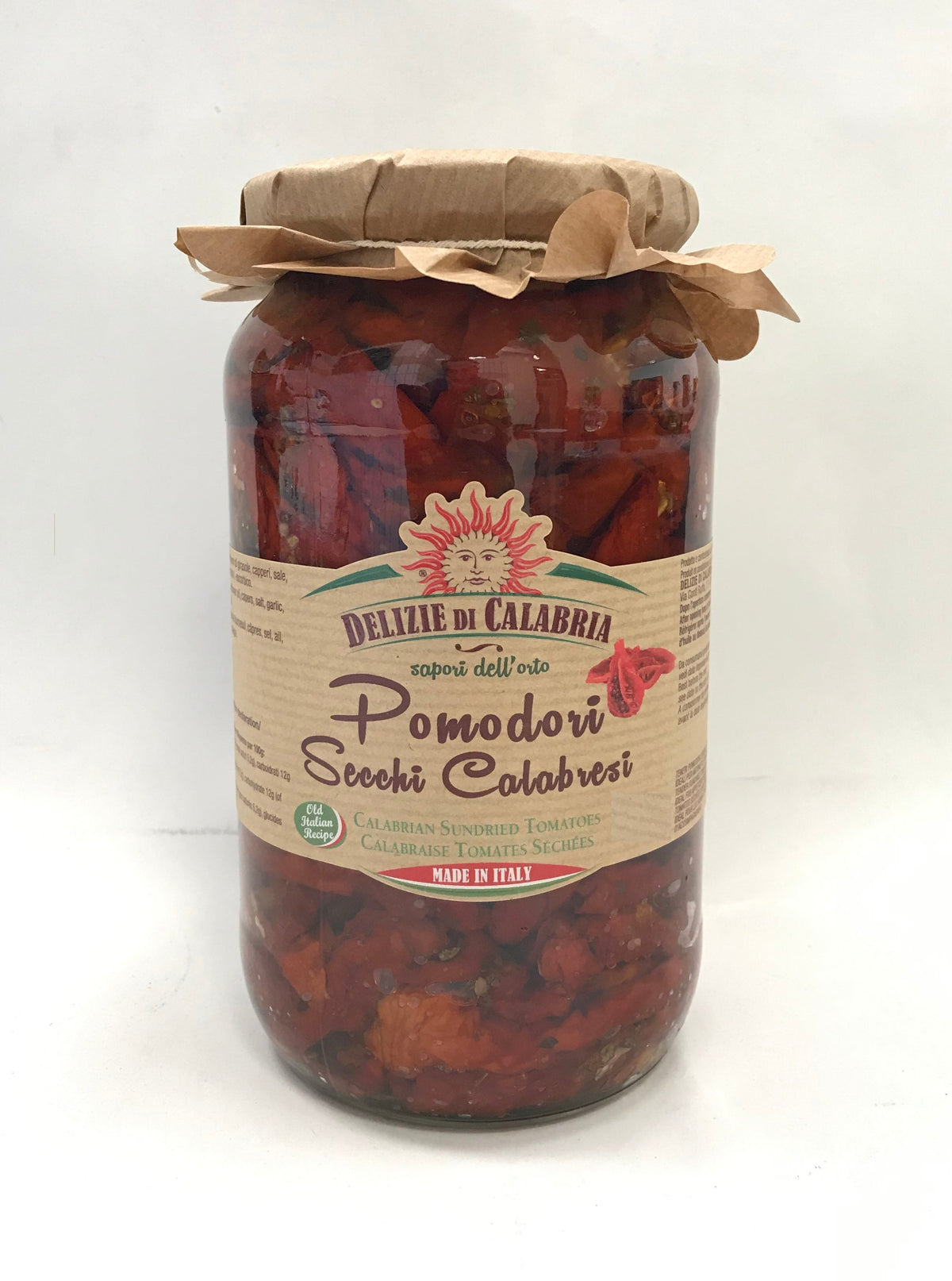 DELIZIE CALABRIA POMODORI SECCHI 530g (12 in a box)