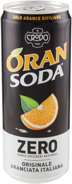 Oransoda Zero In Lattina 330 Ml