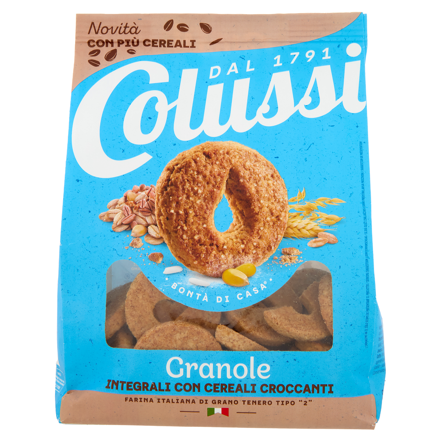 COLUSSI INTEGRALI (wholemeal) 500g (8 in a box)