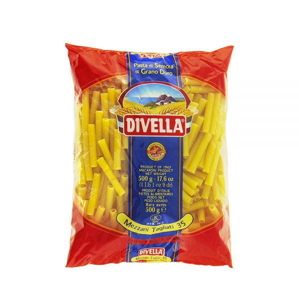 DIVELLA PASTA DI SEMOLA MEZZANI TAGLIATI N.35 500g (24 in a box)