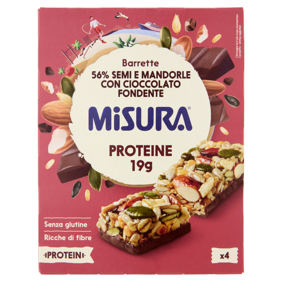 MISURA MISURA BARS PROTEIN CIOC 120g (10 in a box)