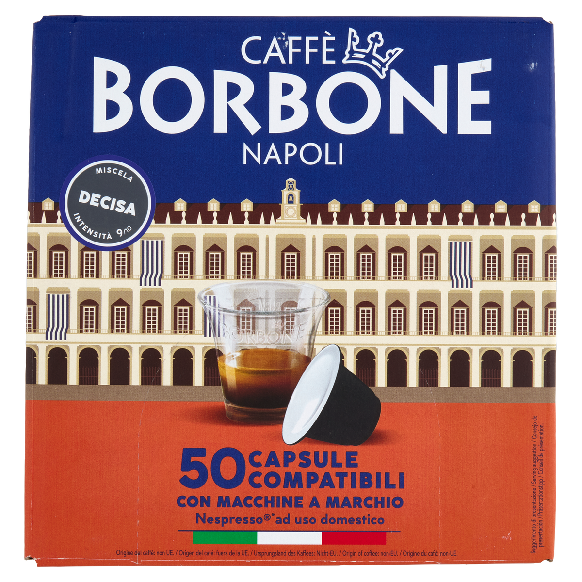 BORBONE DECISA NESPRESSO CAPSULE X 50pcs (single item)