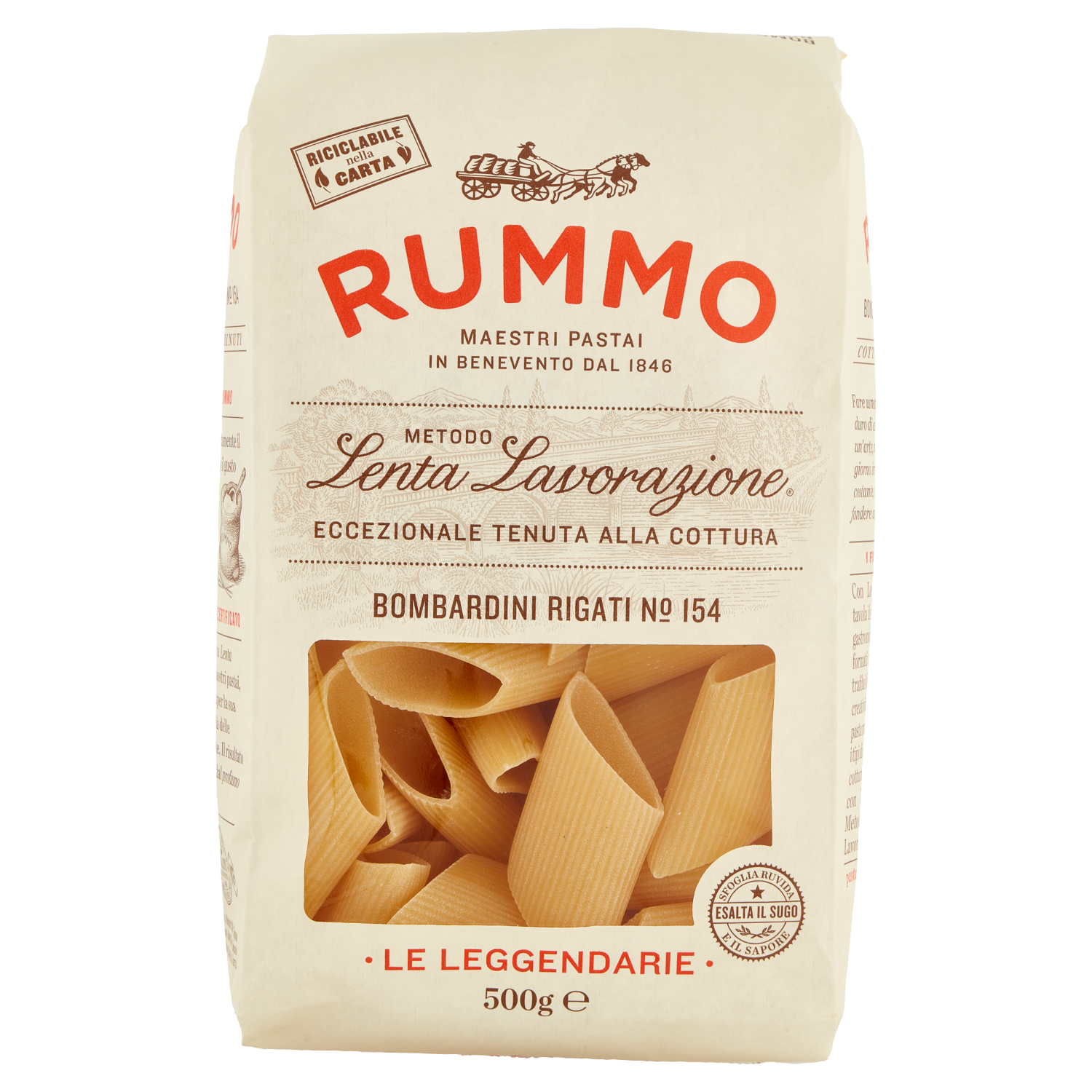 RUMMO BOMBARDINI RIGATI N154 500g (12 in a box)