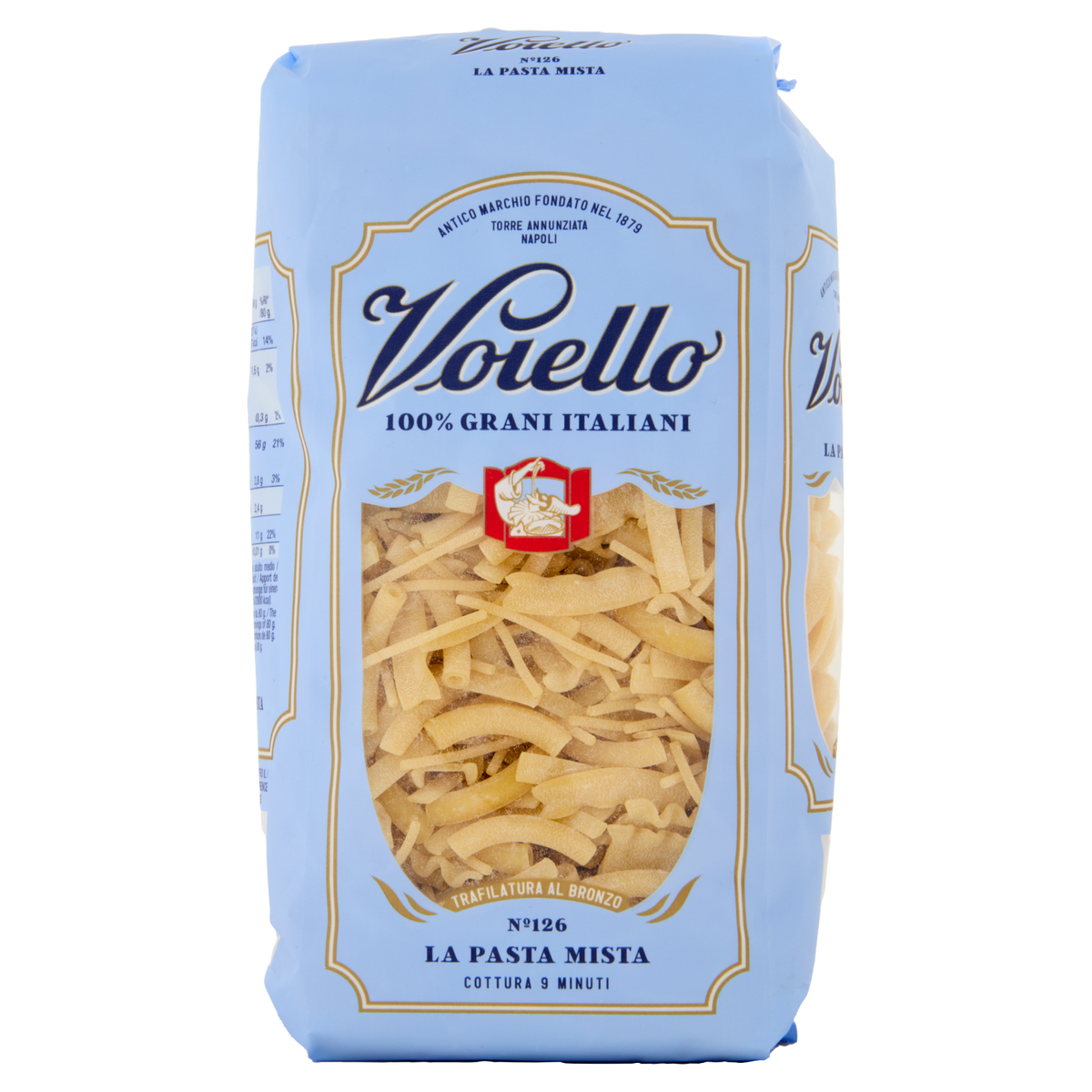 VOIELLO PASTA DI SEMOLA MISTA 500g (18 in a box)