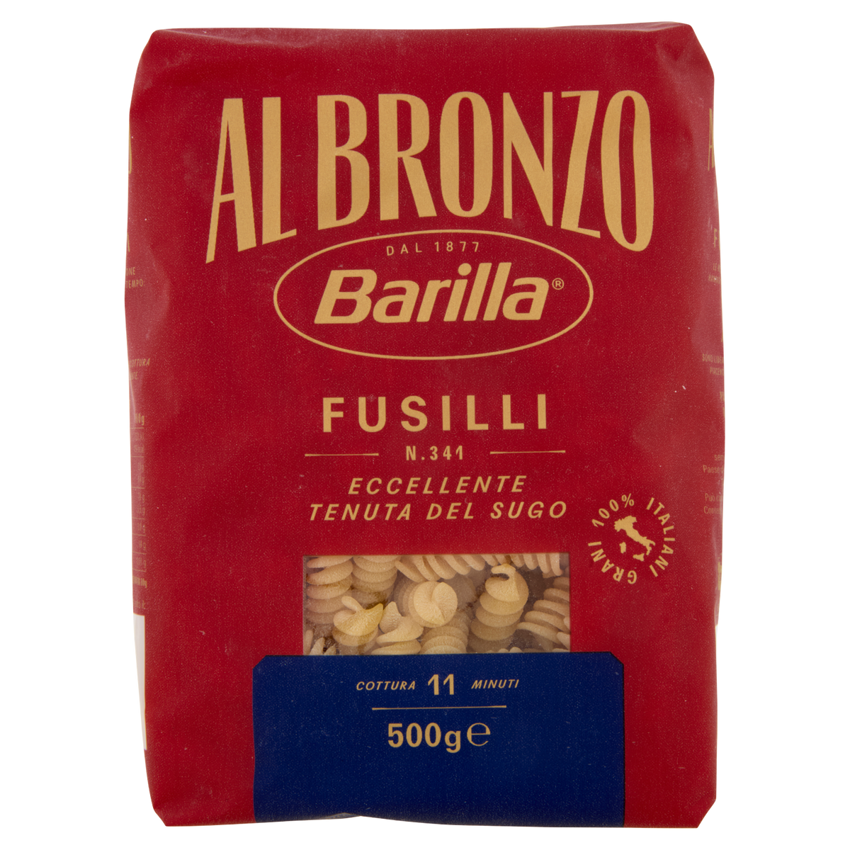 BARILLA BRONZO FUSILLO 500g (18 in a box)