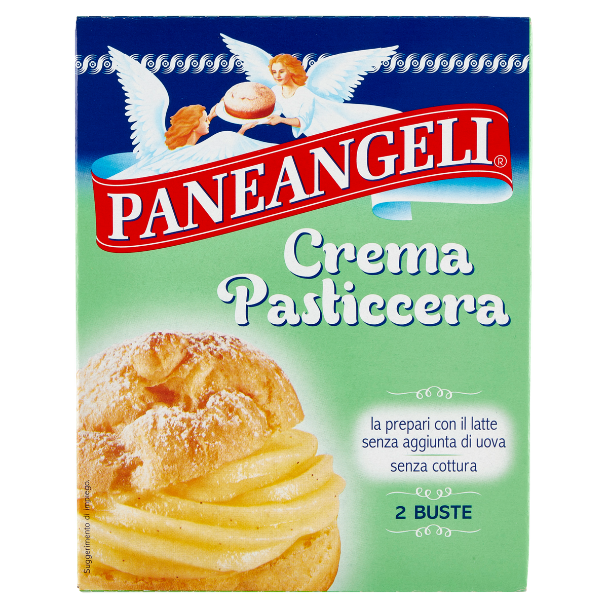 PANEANGELI CREMA PASTICCERA X2 160g (8 in a box)