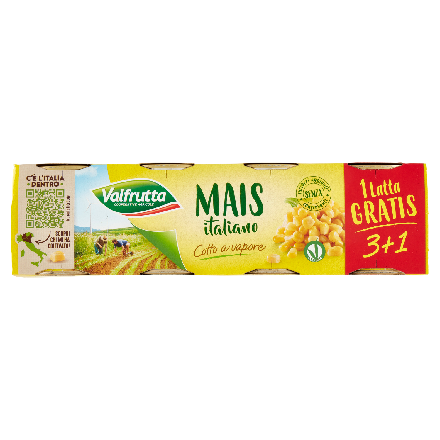 VALFRUTTA MAIS 160gX3+1