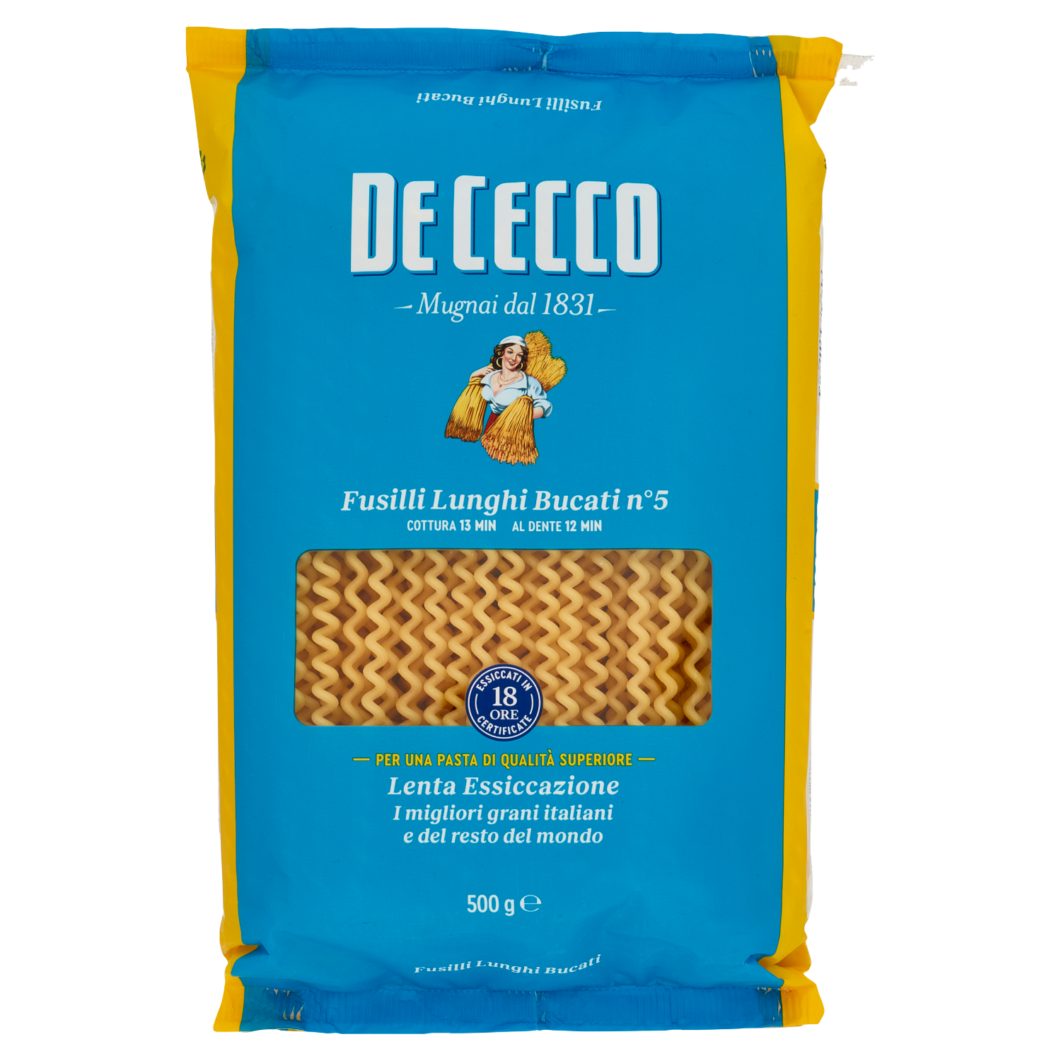 DE CECCO FUSILLI LUNGHI BUCATI N°5 500 GR