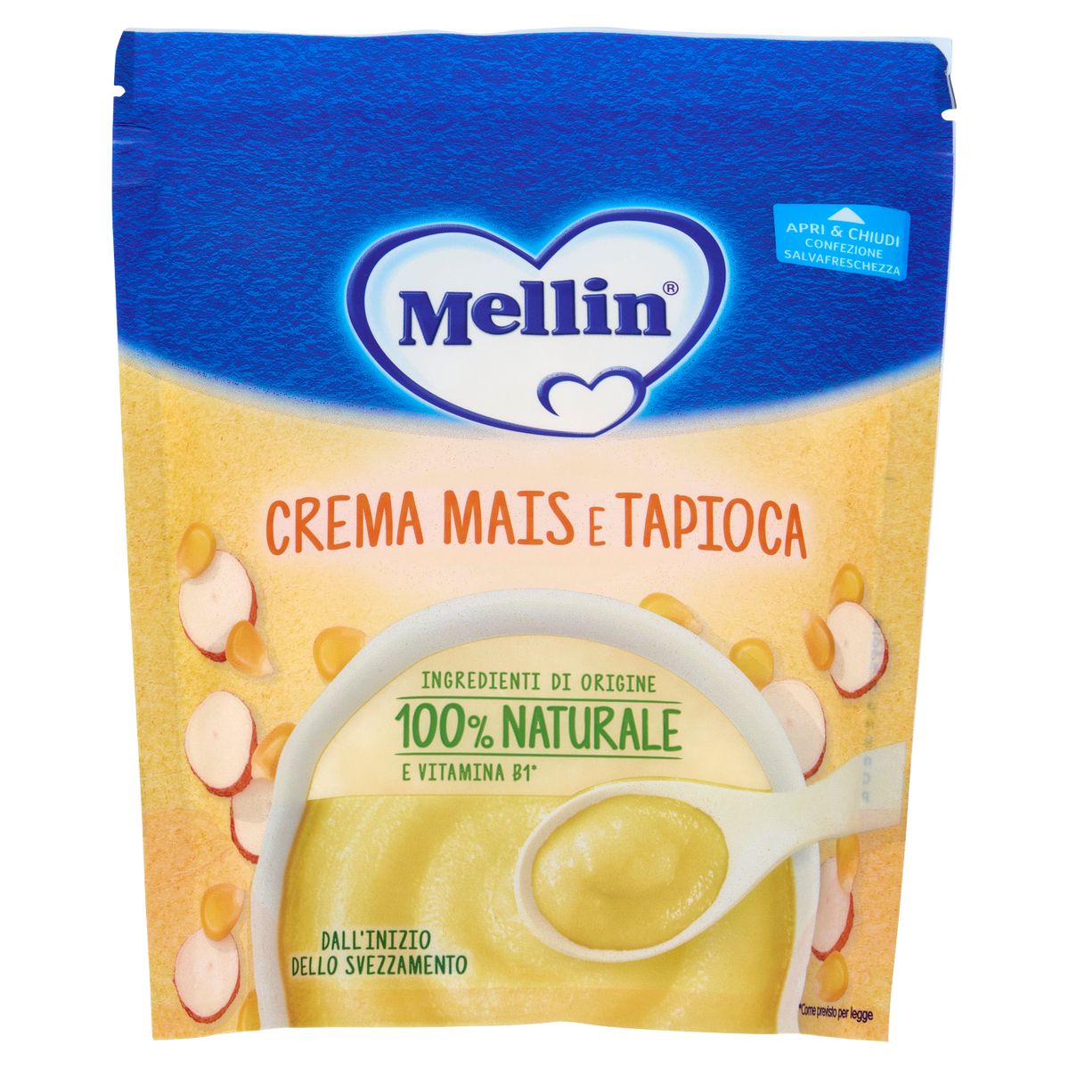 MELLIN CREMA DI MAIS E TAPIOCA 200g (5 in a box)