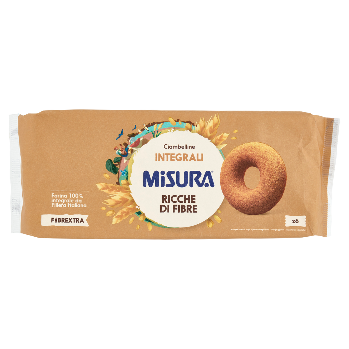 MISURA CIAMBELLA INTEGRALE FIBRE EXTRA X6 230g (10 in a box)