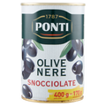PONTI OLIVE NERE SNOCCIOLATE 400g (12 in a box)