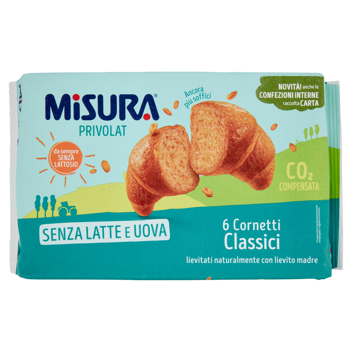 MISURA CROISSANT no milk no egg X6 (8 in a box)