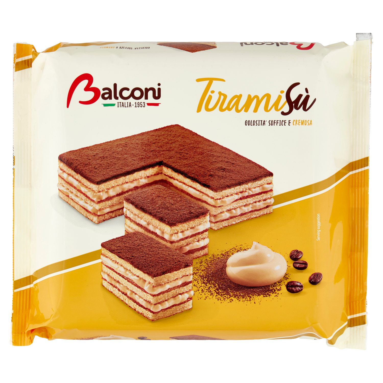 BALCONI TORTA TIRAMISU' 400g (6 in a box)