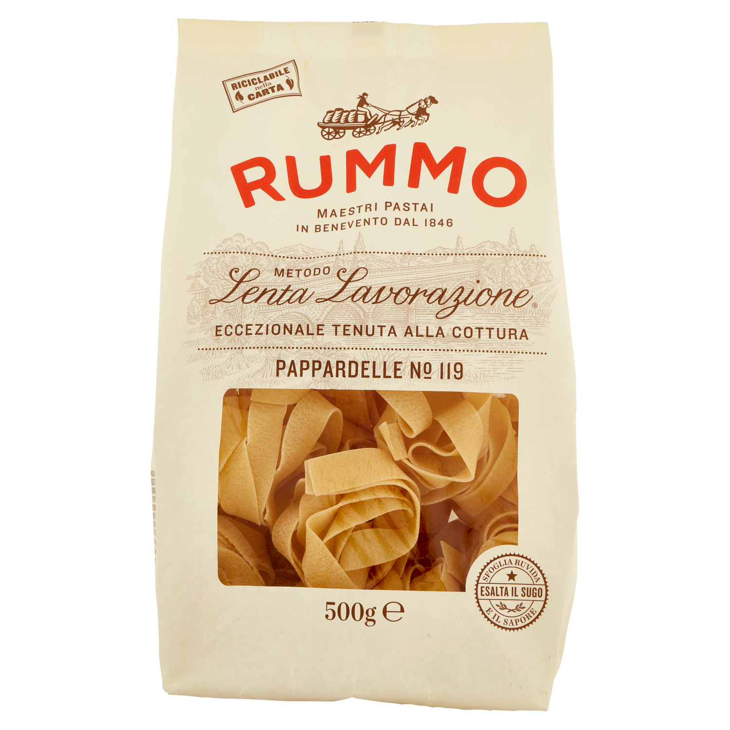 RUMMO PAPPARDELLE N.119 500g (12 in a box)