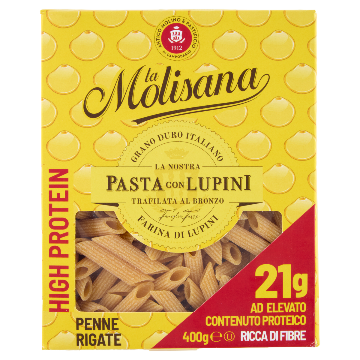 MOLISANA PENNE HIPRO 400g (12 in a box)
