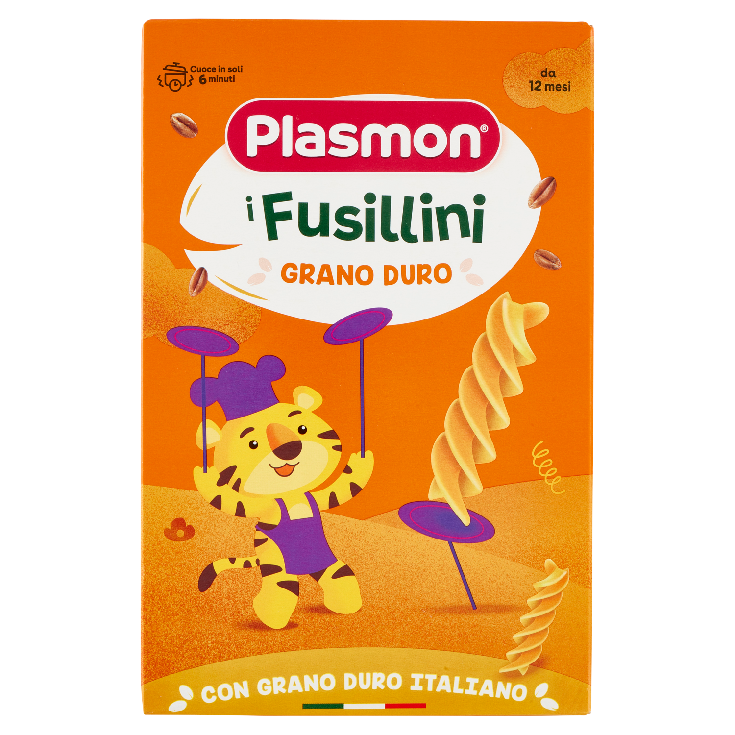 PLASMON FUSILLI 12 MESI 250g (12 in a box)