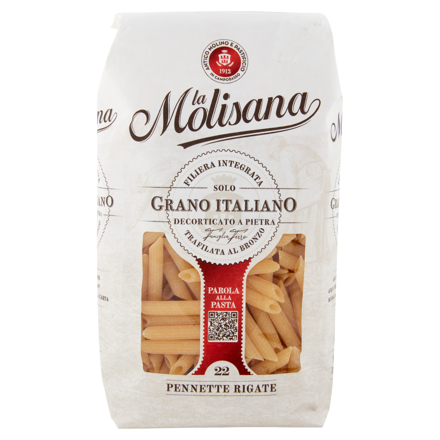 MOLISANA PENNETTE RIGATE N22 500g (24 in a box)