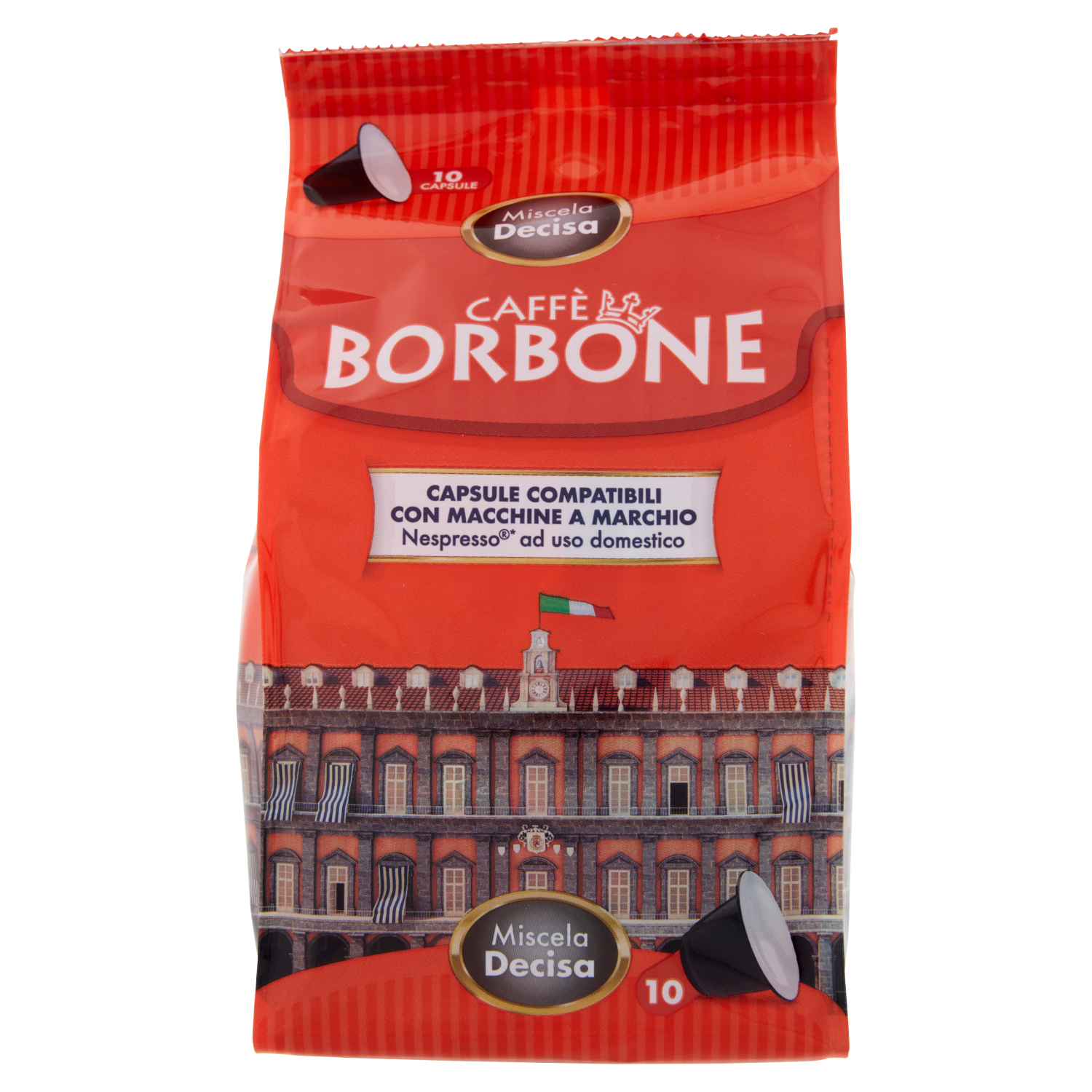 BORBONE DECISA CAPSULE NESPRESSO x10 pcs (8 in a box)