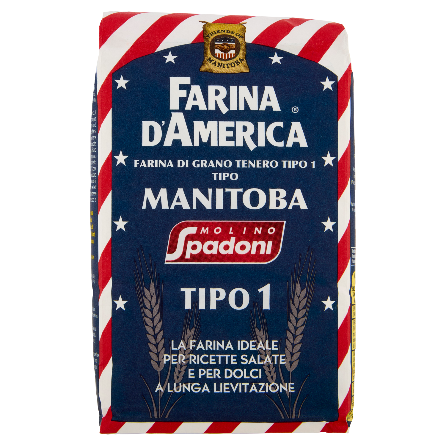 MOLINO SPADONI FARINA TIPO 1 MANITOBA 1kg (10 in a box)