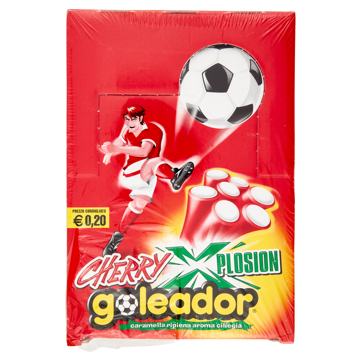 GELCO CARAMELLE CHERRY XPLOSION 150pcs (single item)
