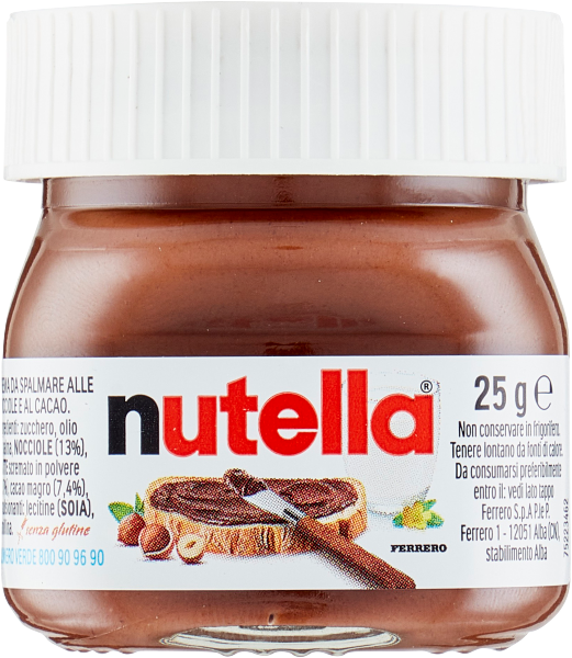 NUTELLA VASETTI MONOPORZIONI 25g X 64 (single item)