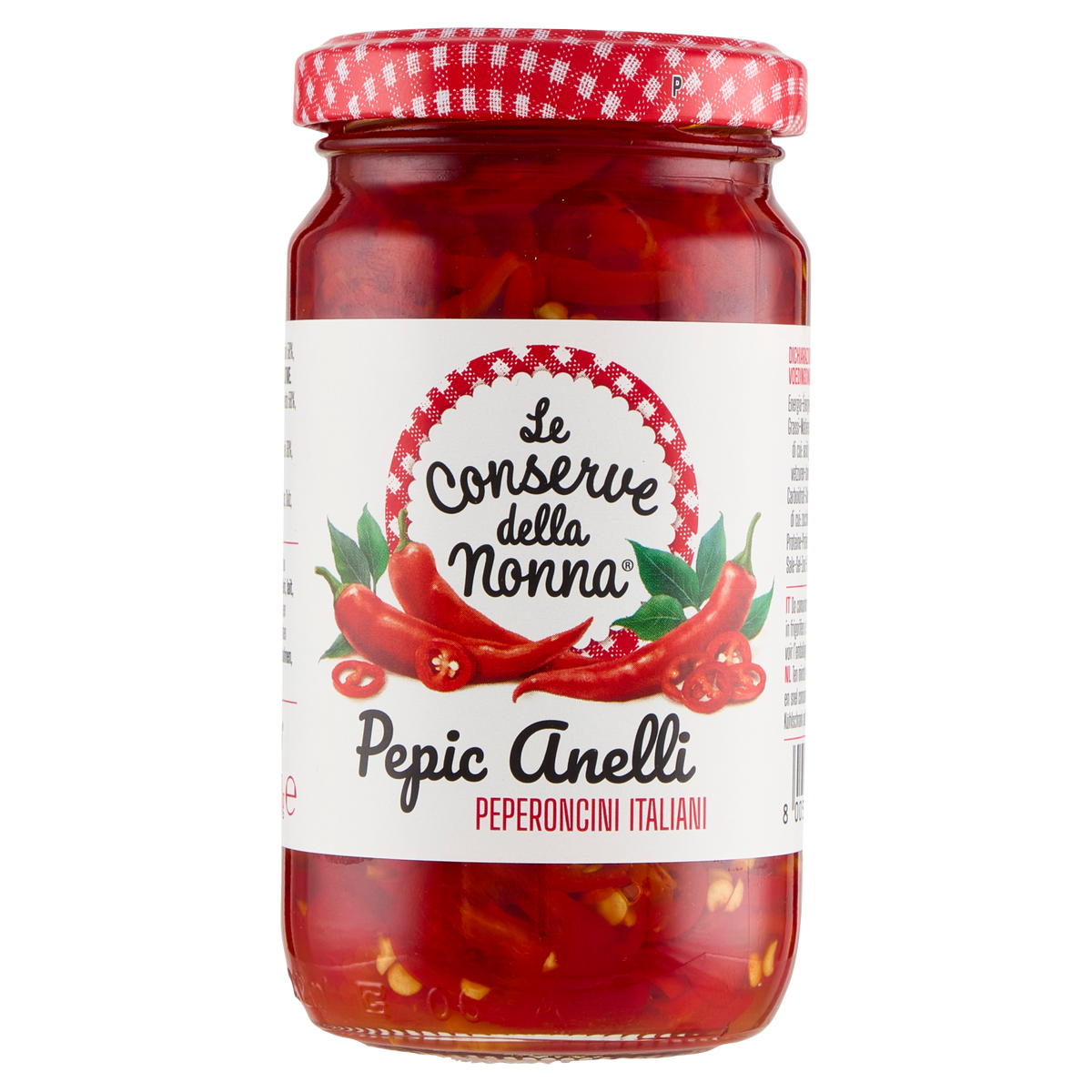 CONSERVE DELLA NONNA PEPIC ANELLI 190g (12 in a box)