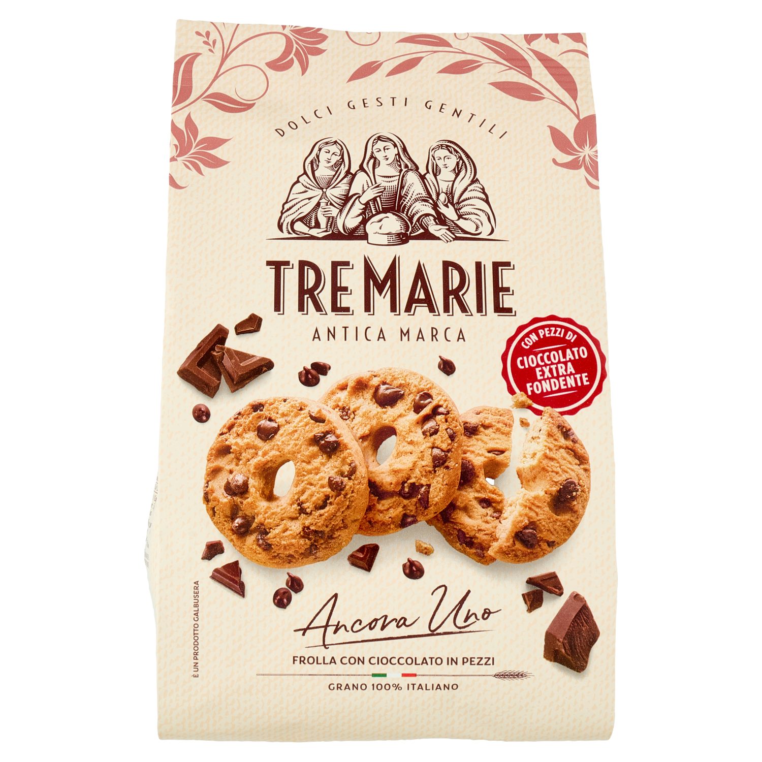 TRE MARIE BISCOTTI FROLLA CON GOCCE DI CIOCCOLATO 360g (12 in box)