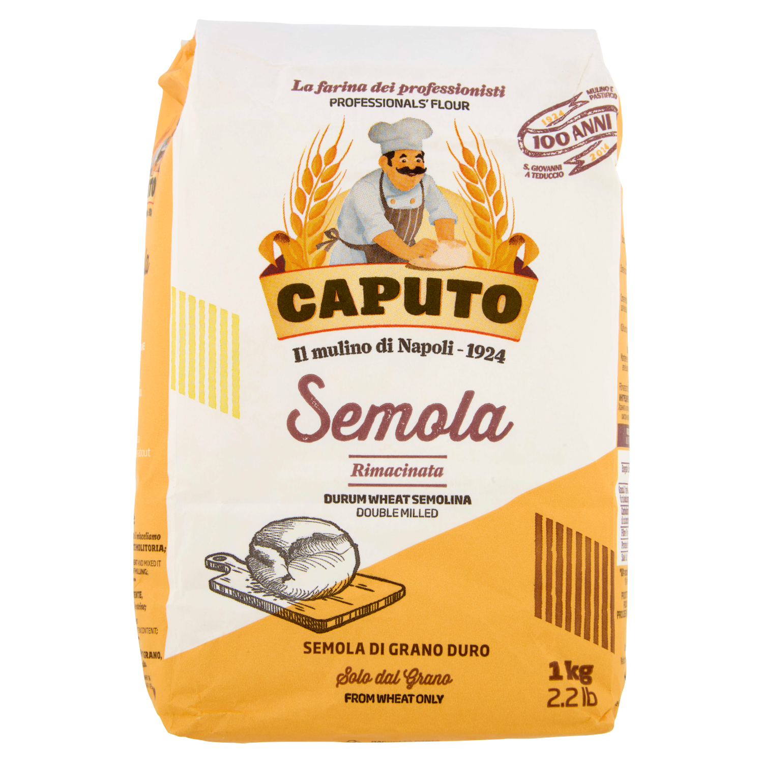 CAPUTO SEMOLA RIMACINATA 1kg (10 in a box)