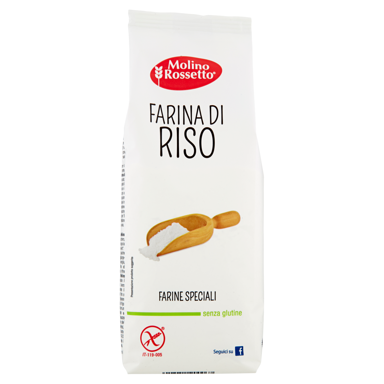 MOLINO ROSSETTO FARINA DI RISO 500g (10 in a box)