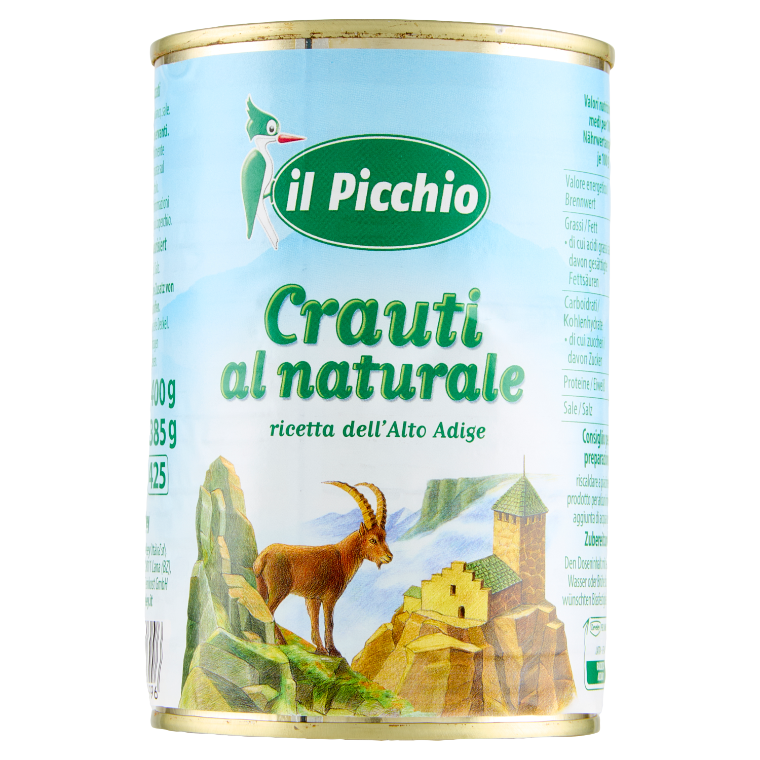 DEVELEY CRAUTI NATURALI 400g (12 in a box)