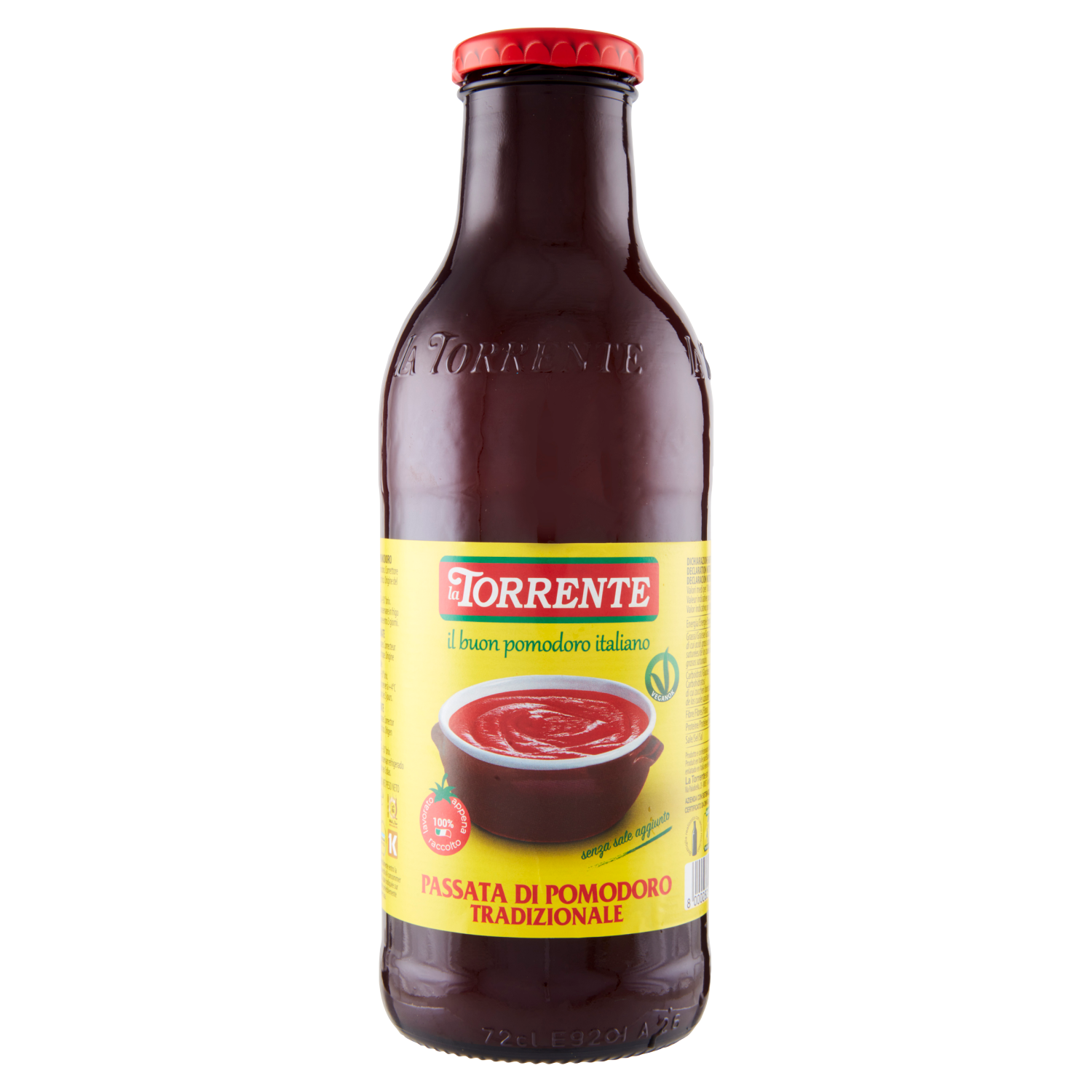 LA TORRENTE PASSATA TRADIZIONALE TIPO BIRRA 690g (12 in a box)