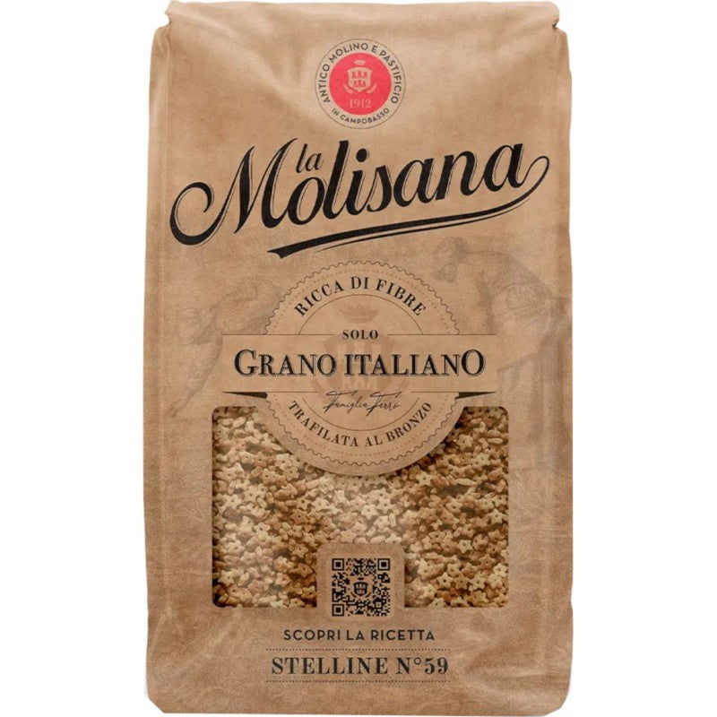 MOLISANA STELLINE INTEGRALI 500g (12 in a box)