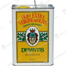 DESANTIS OLIO EXTRAVERGINE 100% 3lt (4 in a box)