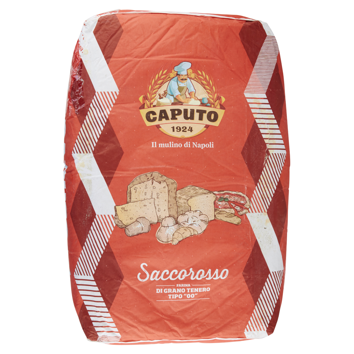 CAPUTO FARINA 00 SACCO ROSSO 25kg (single bag)