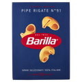 BARILLA PASTA DI SEMOLA PIPE RIGATE N.91 500g (24 in a box)