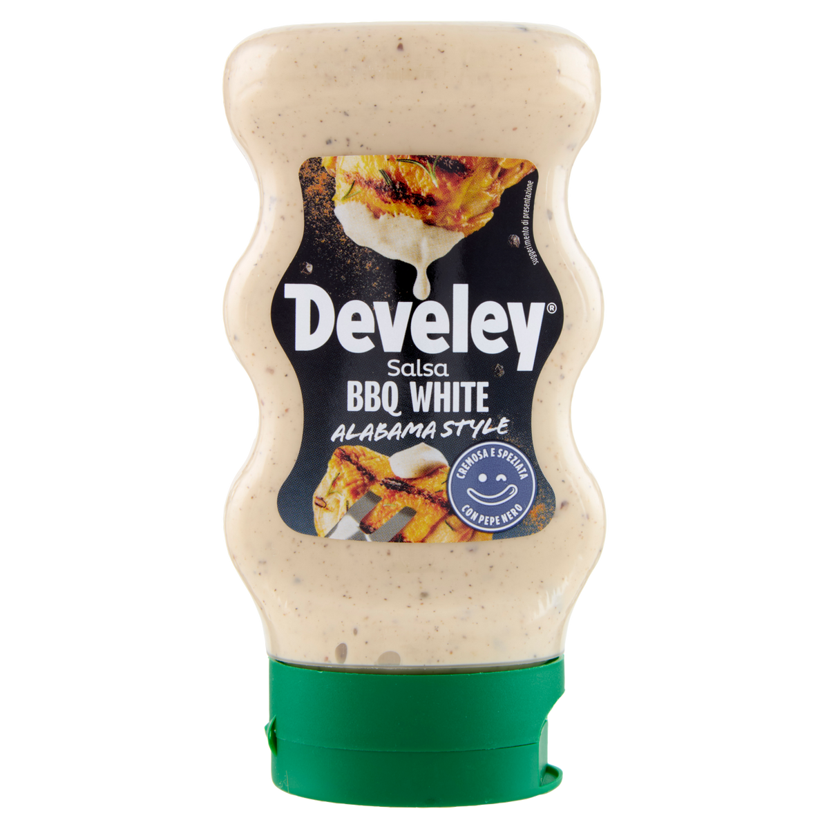 DEVELEY SALSA BBQ WHITE 250g (6 in a box)