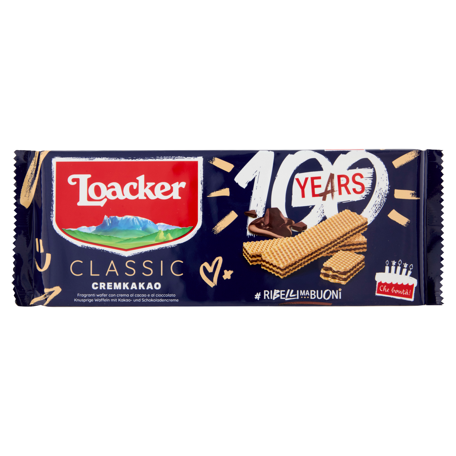 LOACKER WAFER CREMKAKAO 175g (18 in a box)