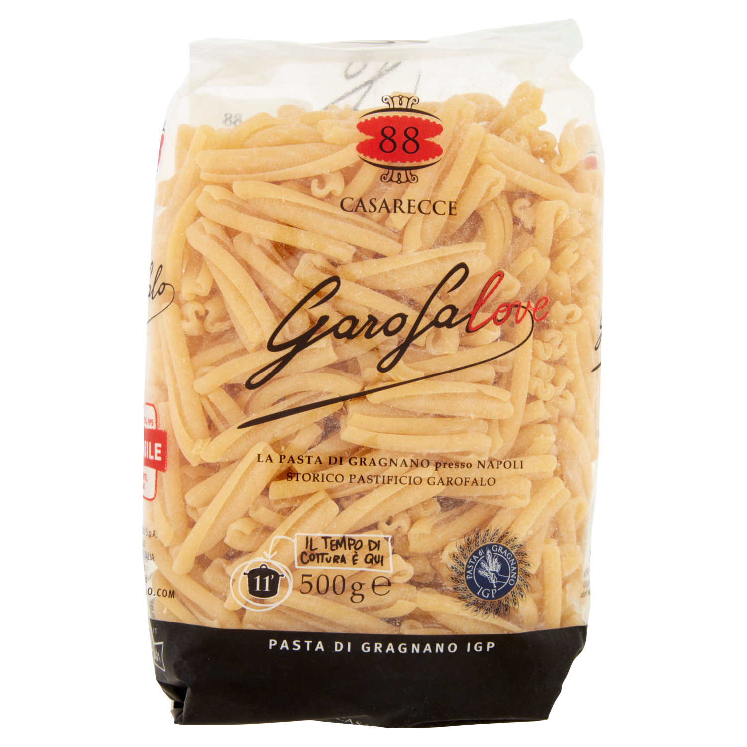 GAROFALO PASTA DI SEMOLA CASARECCE 500g (16 in a box)