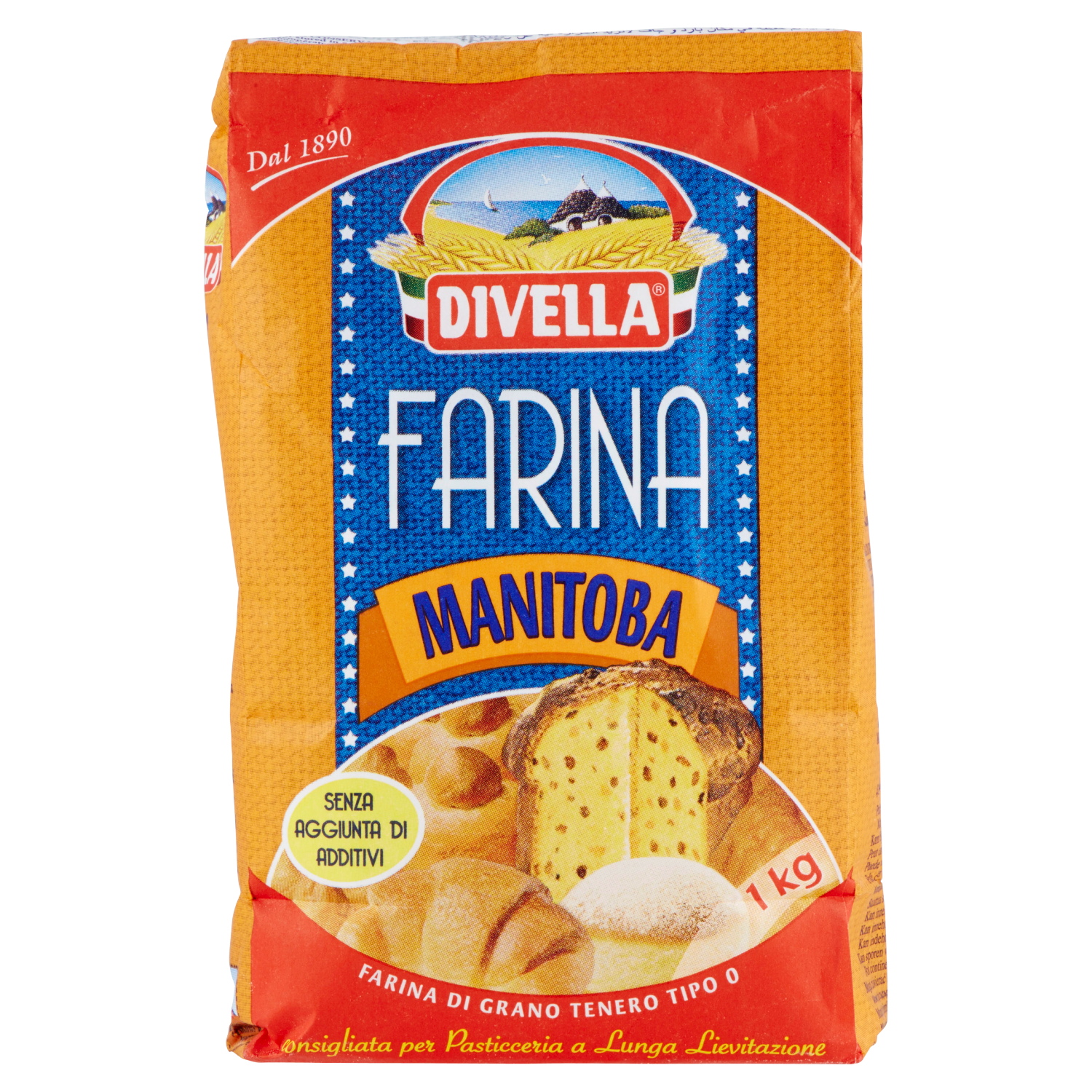 DIVELLA FARINA MANITOBA 1kg (10 in a box)
