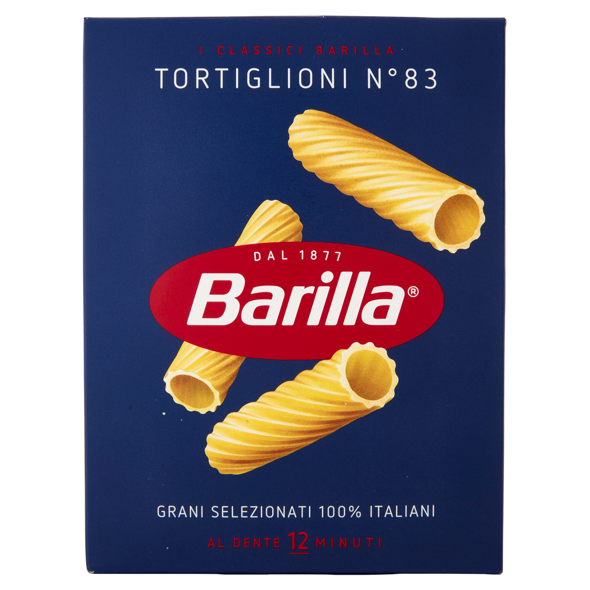 BARILLA PASTA DI SEMOLA TORTIGLIONI N.83 500g (24 in a box)