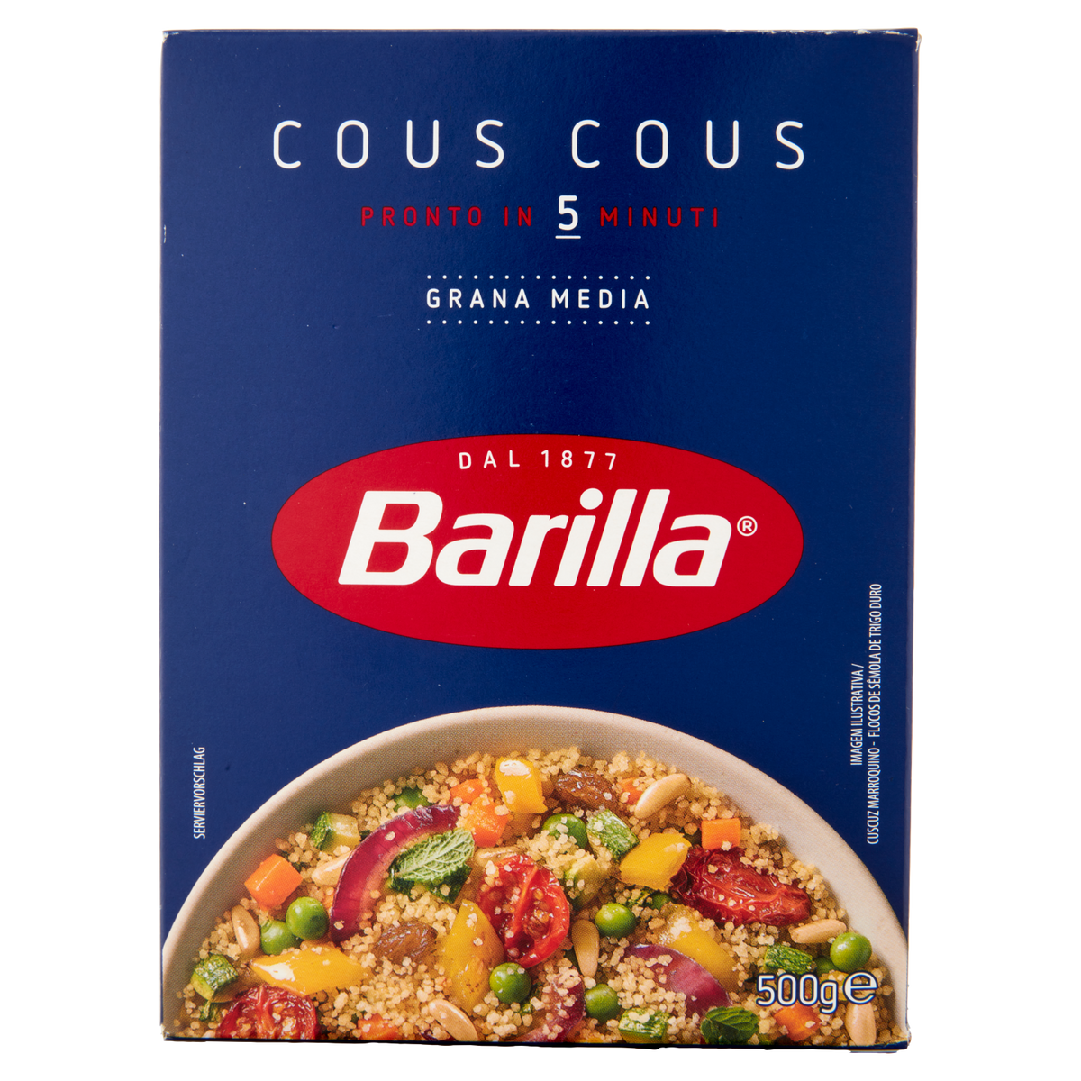 BARILLA COUS COUS 500g (12 in a box)