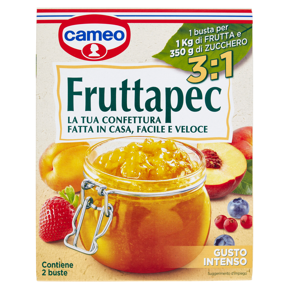 CAMEO FRUTTAPEC 3:1 2 Bags (8 in a box)