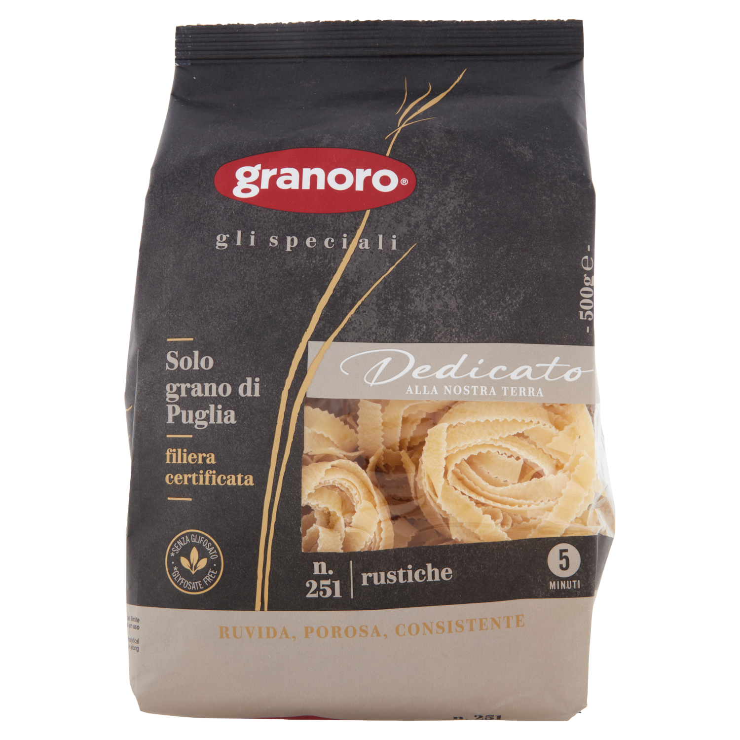 GRANORO DEDICATO RUSTICHE N.251 500g (12 in a box)